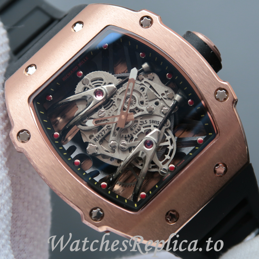 Richard Mille Replica RM27-02 Rubber strap 50MM - WatchesReplica.is