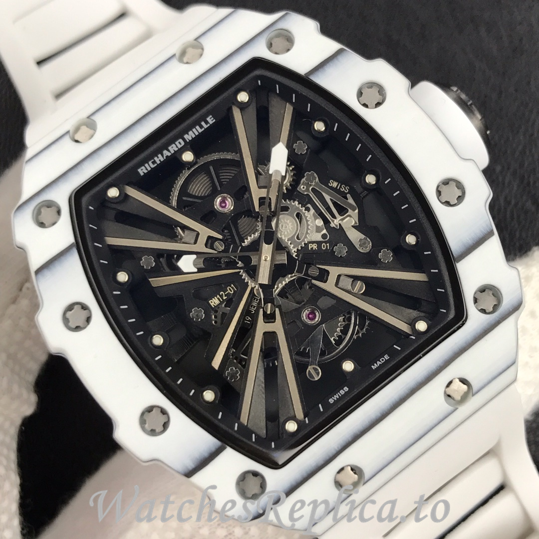 Richard Mille Replica RM12-01 Rubber strap 50MM - WatchesReplica.is