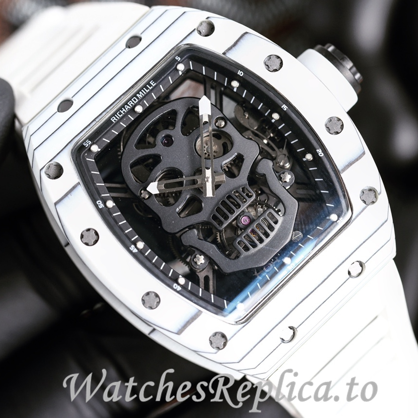 Richard Mille Replica RM052 Rubber strap 50MM - WatchesReplica.is