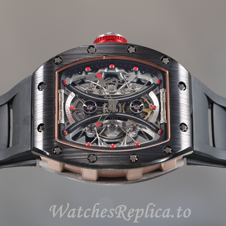Richard Mille Replica RM53-01 Rubber strap 50MM - WatchesReplica.is