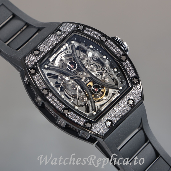 Richard Mille Replica RM53-01 Rubber strap 50MM - WatchesReplica.is