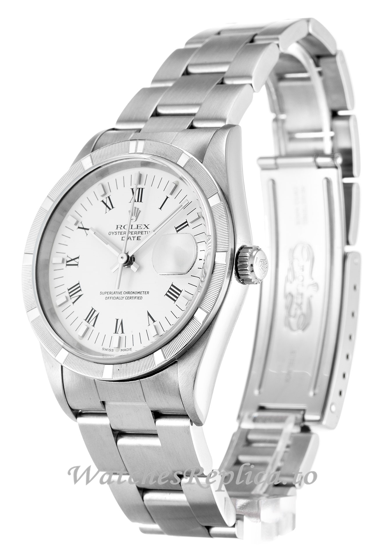 Rolex Oyster Perpetual Date 15210 34 MM - WatchesReplica.is