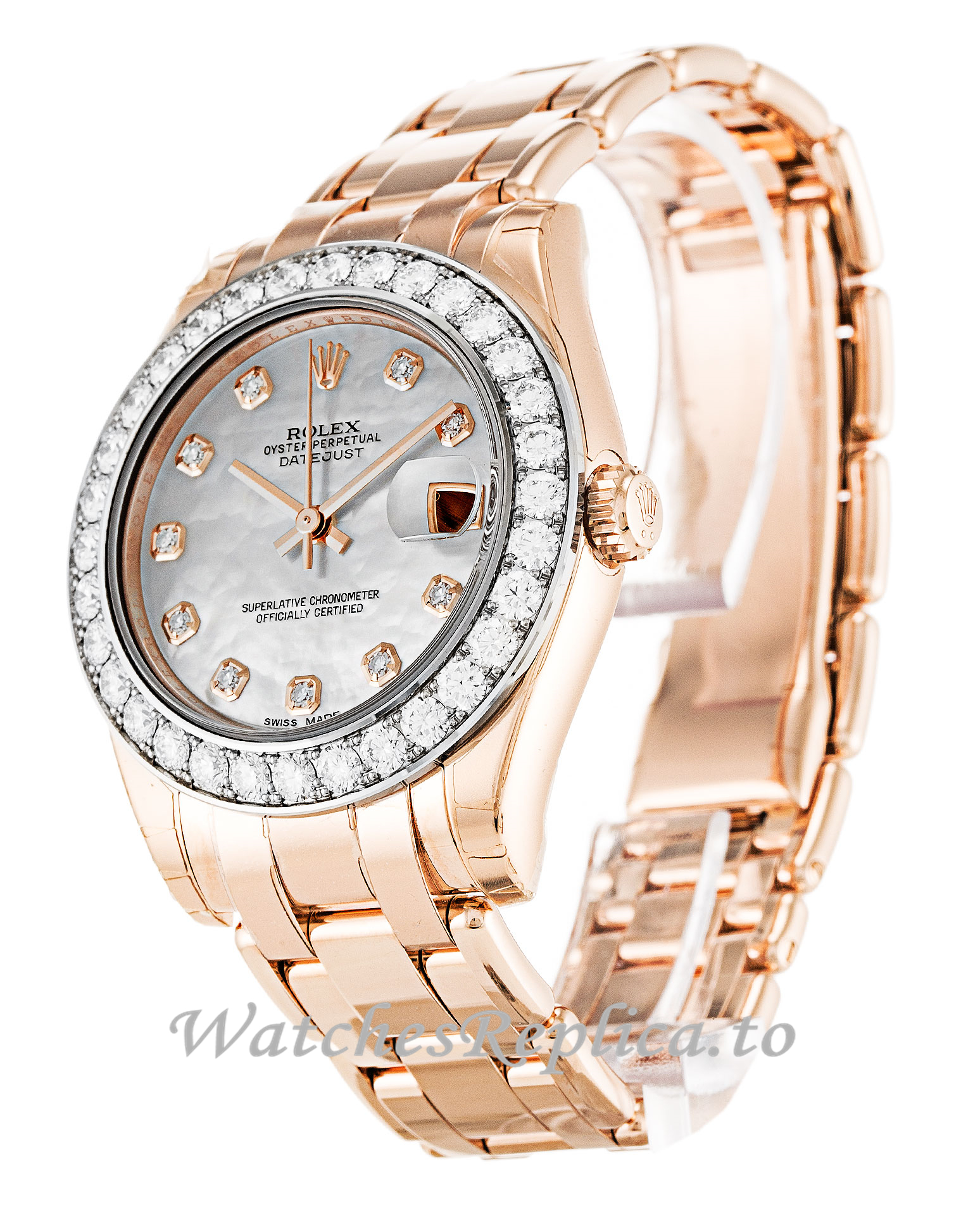 Rolex Pearlmaster 81285-36 MM - WatchesReplica.is