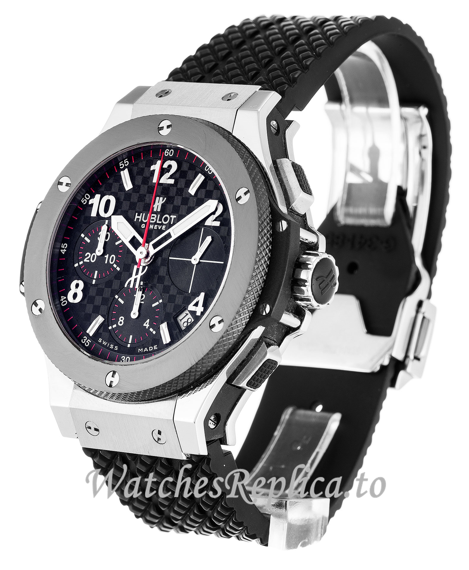 Hublot 44mm Carbon Dial 342.SB.131.RX 44 MM - WatchesReplica.is