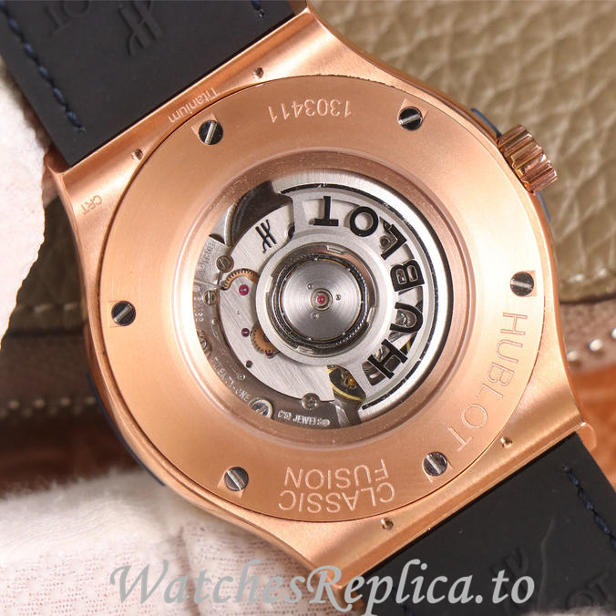 Hublot Replica Classic Fusion Series Leather strap 45MM - WatchesReplica.is