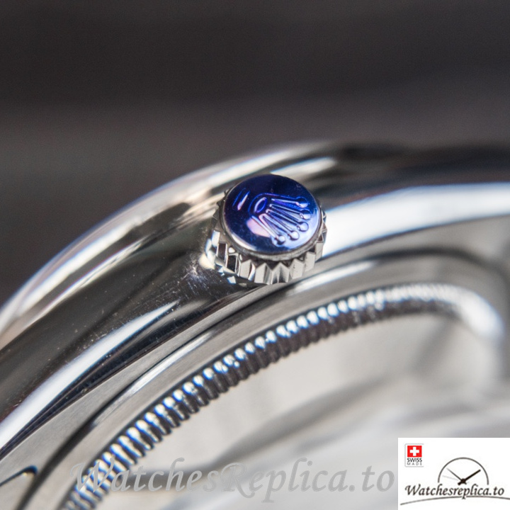 Swiss Rolex Day Date Replica Stainless steel strap 40MM - WatchesReplica.is