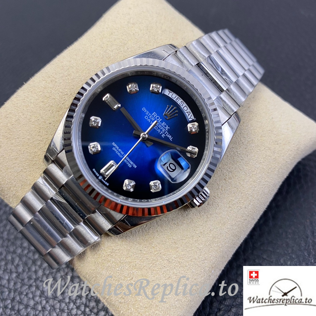 Swiss Rolex Datejust Replica 126233 Stainless steel strap 36MM - WatchesReplica.is