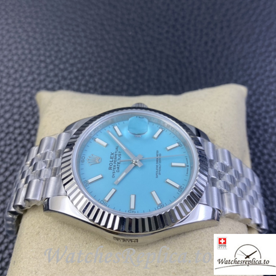 Swiss Rolex Datejust 126334 Replica Stainless steel strap 41MM - WatchesReplica.is