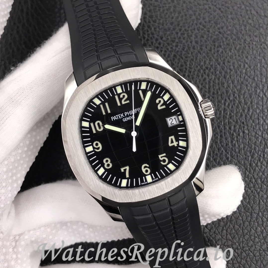 Patek Philippe Replica Aquanaut 5167 Rubber strap 40MM - WatchesReplica.is