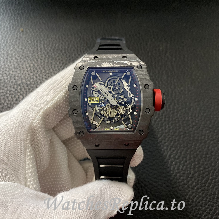 Richard Mille Replica RM035 Rubber strap 50MM - WatchesReplica.is