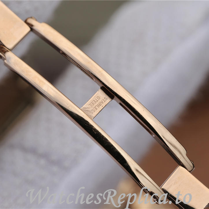 Patek Philippe Replica Twenty-4 4909 Rose Gold strap 26.3MM - WatchesReplica.is