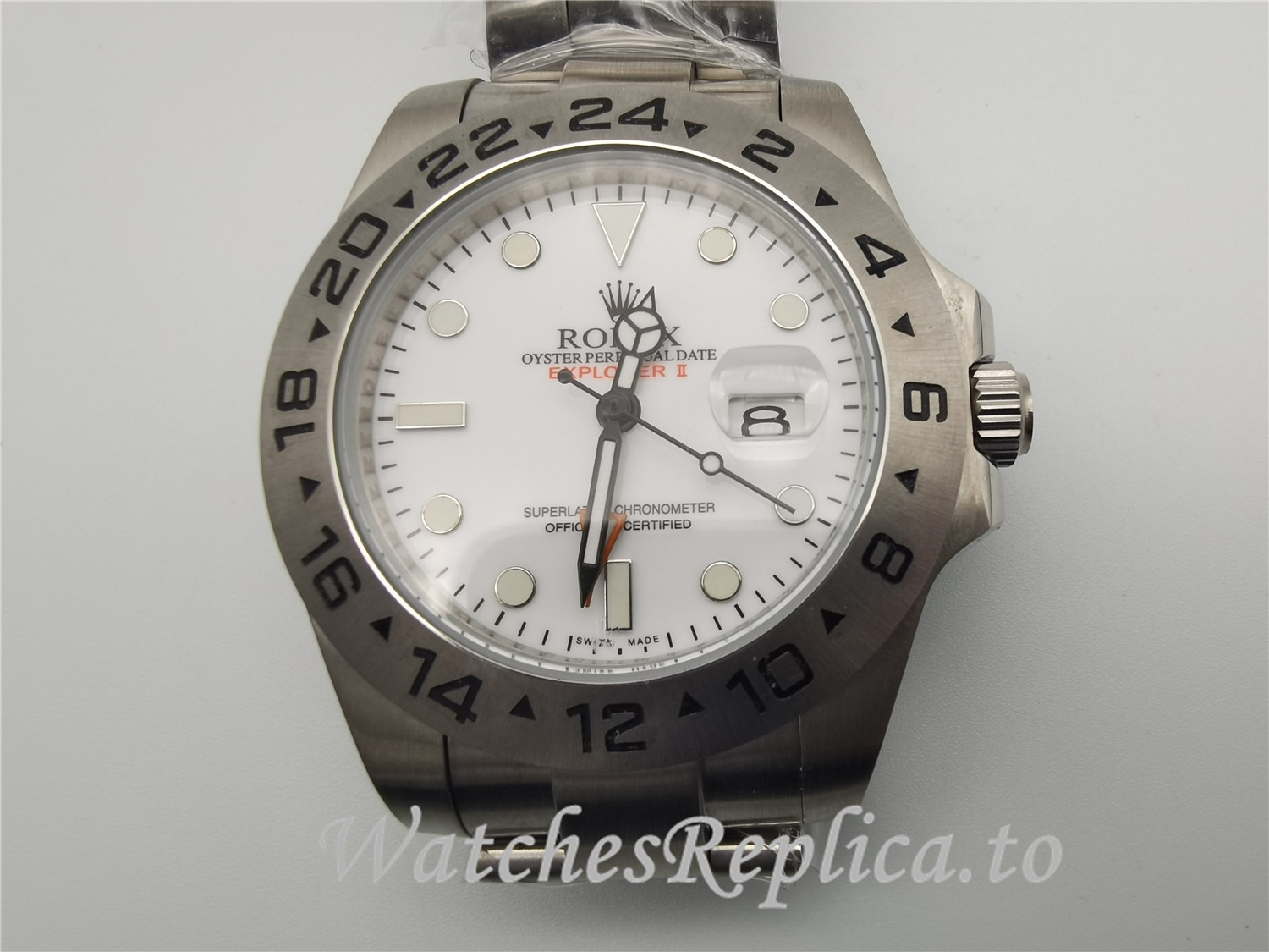 Swiss rolex Explorer II Replica 216570 001 Number Markers 42MM - WatchesReplica.is