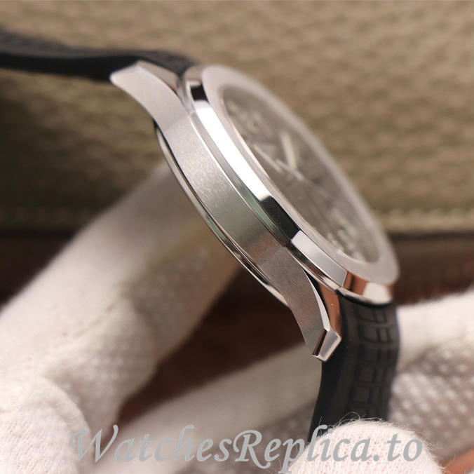 Patek Philippe Replica Aquanaut 5165 Rubber strap 40MM - WatchesReplica.is