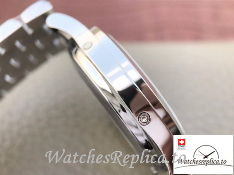 Swiss Patek Philippe Complications Annual Calendar Replica 5396G Stainless Steel Strap 42MM - WatchesReplica.is