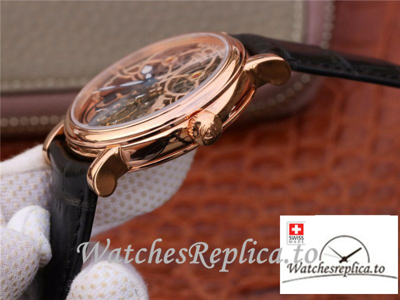 Swiss Franck Muller Giga Tourbillon Replica Black Strap 43.6 MM - WatchesReplica.is