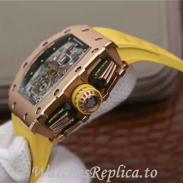 Richard Mille Replica RM11-03 Rubber strap 50MM - WatchesReplica.is