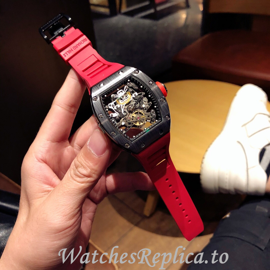 Richard Mille Replica RM38-01 Rubber strap 48MM - WatchesReplica.is