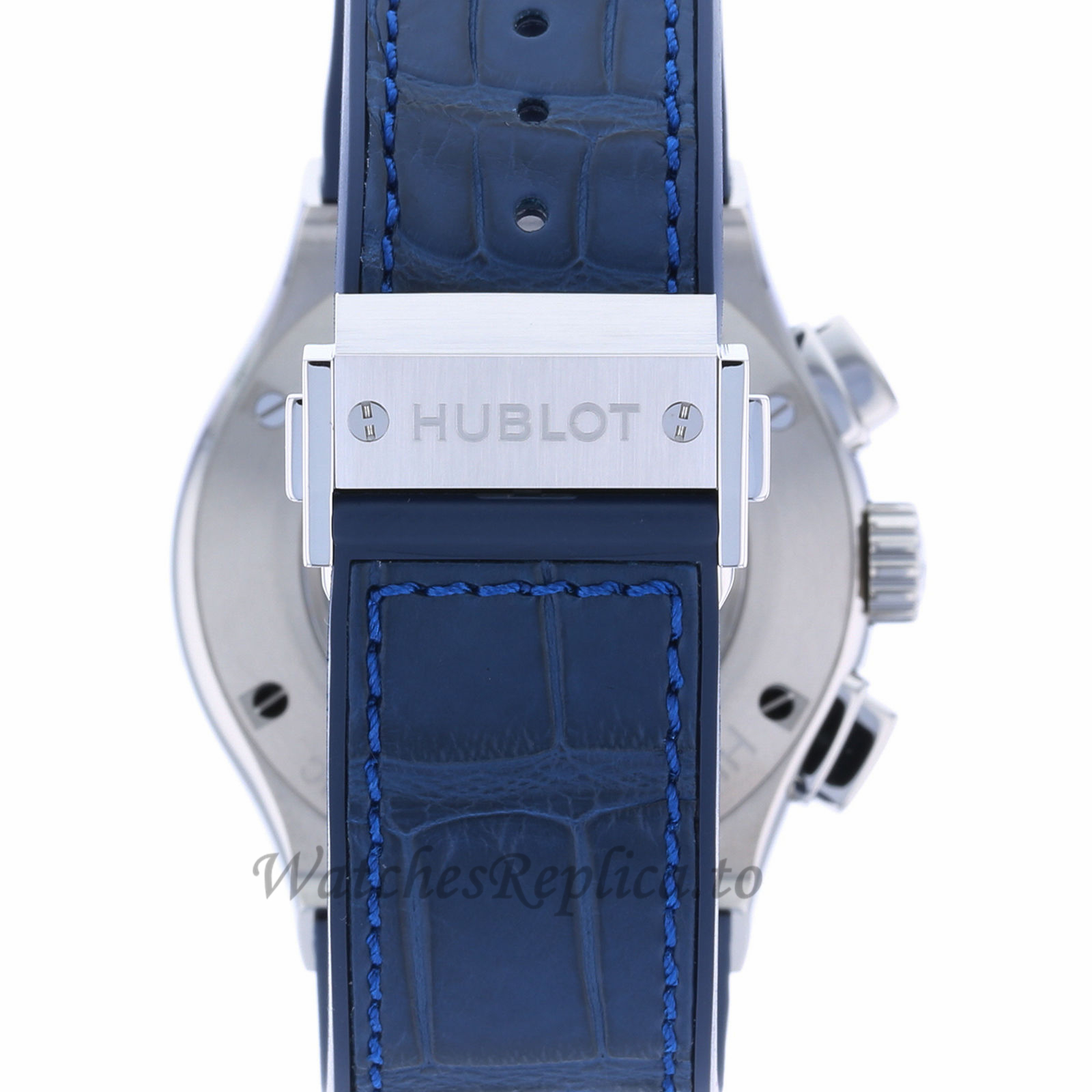 Hublot Replica Classic Fusion Blue Chronograph Titanium 521.NX.7170.LR 45mm - WatchesReplica.is