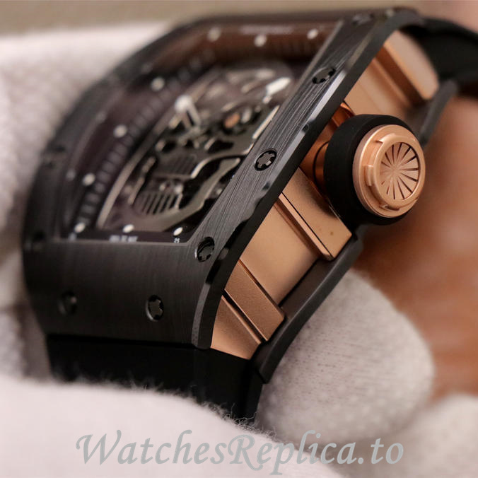 Richard Mille Replica RM052 Rubber strap 50MM - WatchesReplica.is