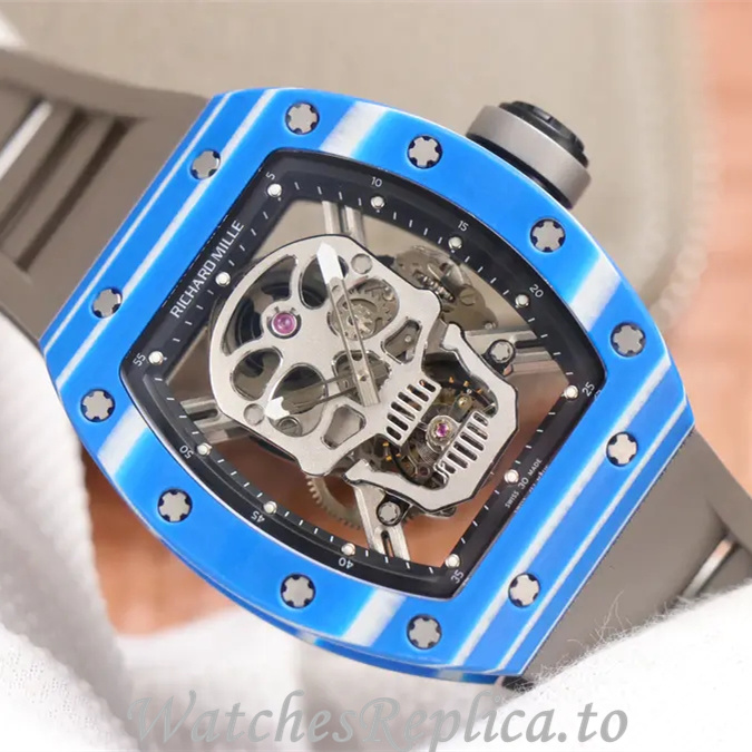 Richard Mille Replica RM52-01 Rubber strap 50MM - WatchesReplica.is