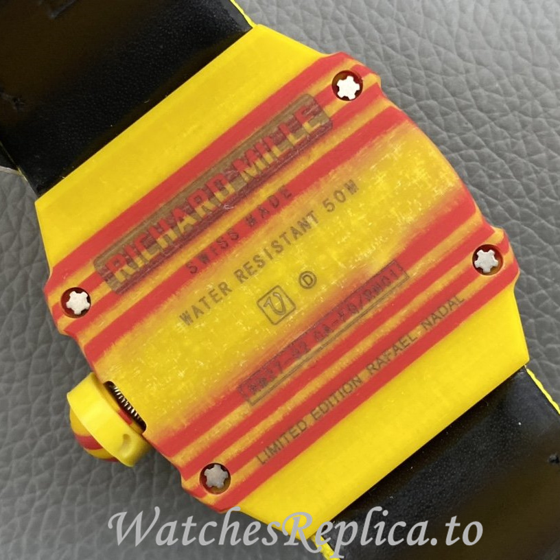 Richard Mille Replica RM27-03 Canvas strap 48MM - WatchesReplica.is