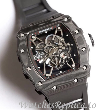 Richard Mille Replica RM35-01 Rubber strap 50MM - WatchesReplica.is