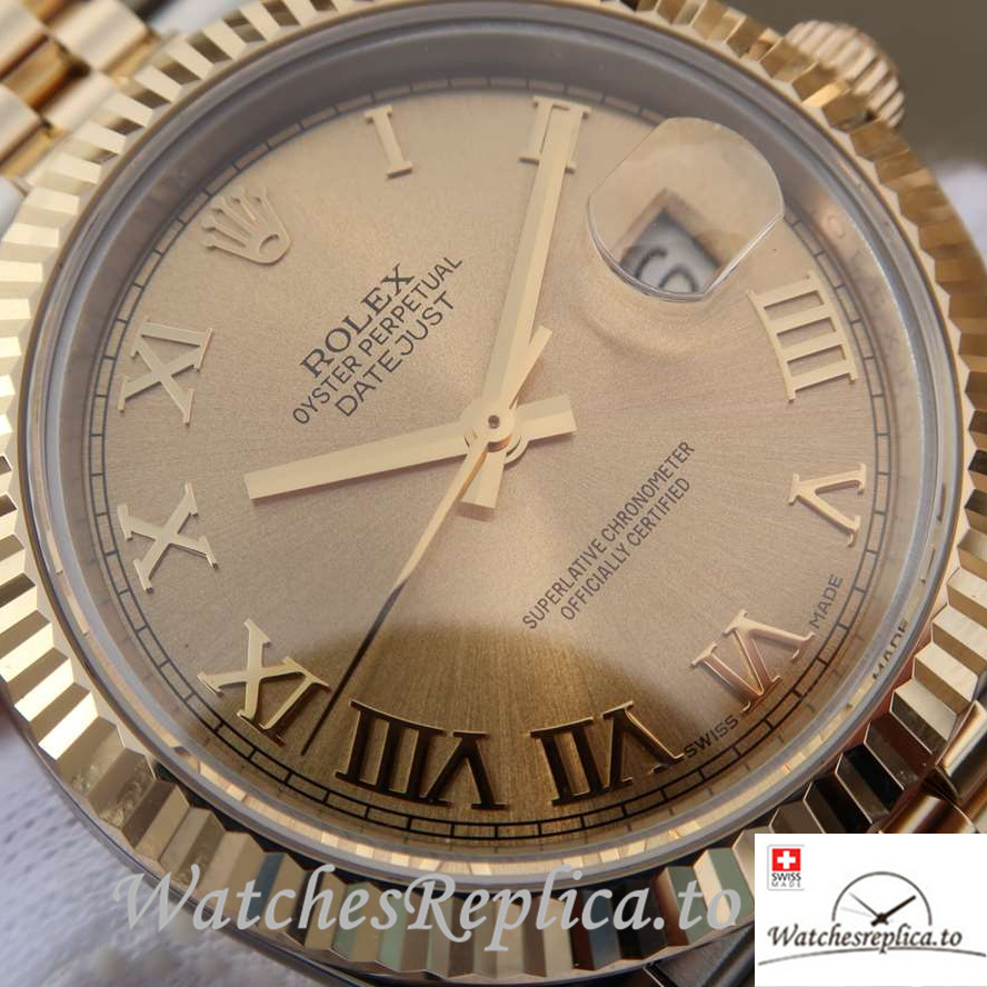 Swiss Rolex Datejust Replica 126333 Stainless steel strap 41MM - WatchesReplica.is