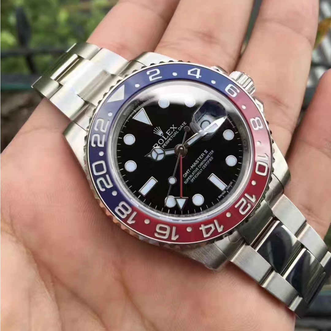 Rolex GMT Master II Black Dial 116719 BLRO 41 MM - WatchesReplica.is