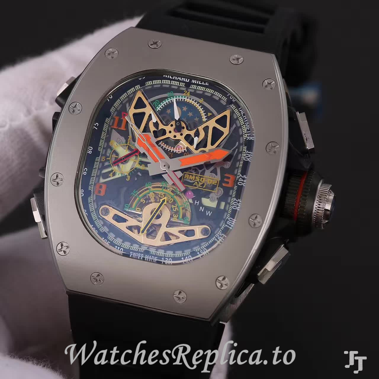 Richard Mille Replica RM50-02 Rubber strap 41MM - WatchesReplica.is