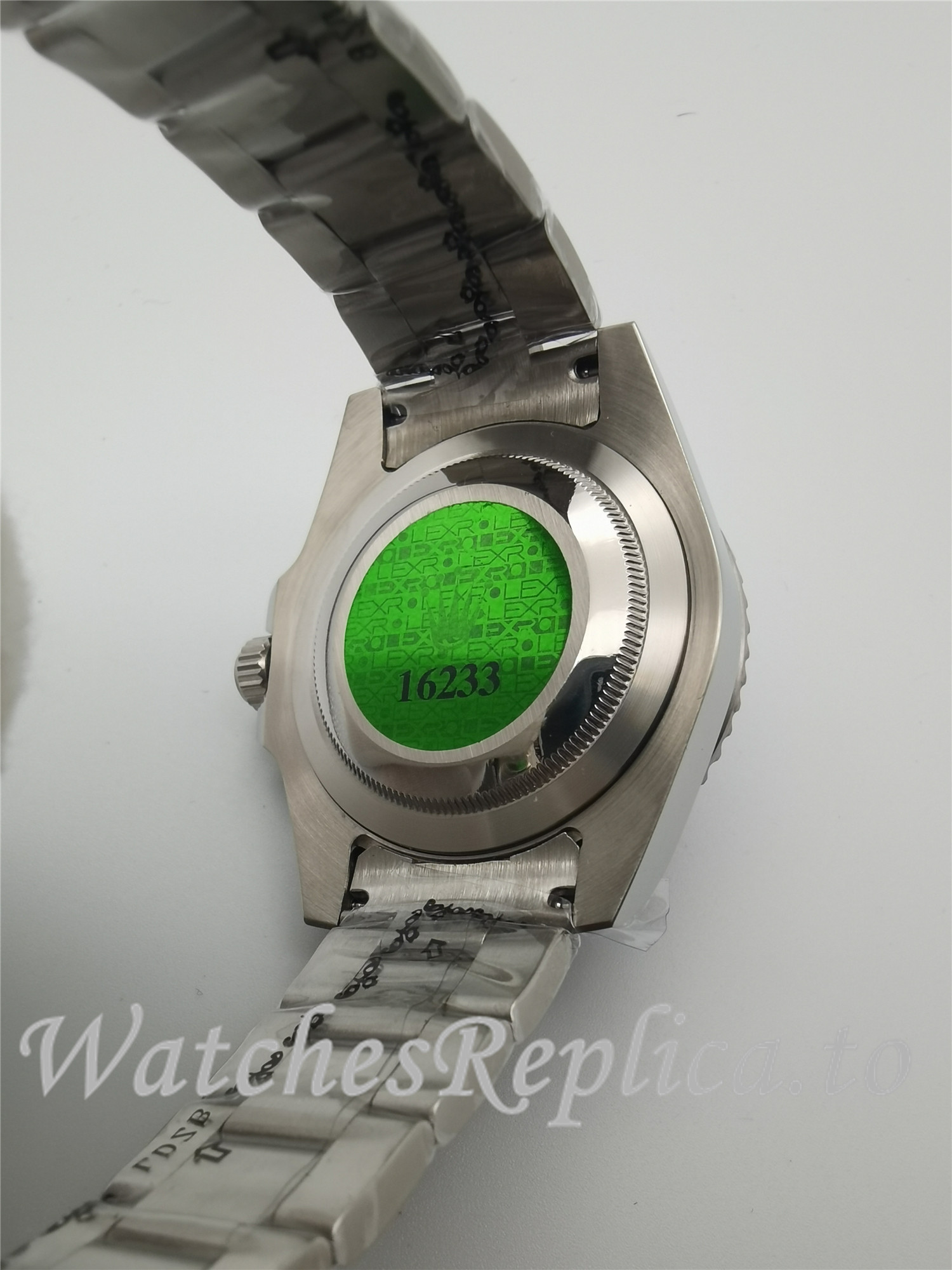 Swiss Rolex GMT-Master II Replica 126710BLRO Silver Strap 40MM - WatchesReplica.is