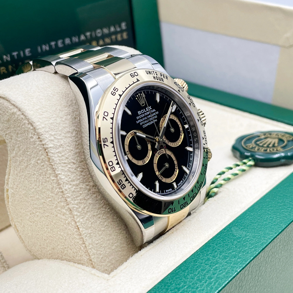 Rolex Daytona Black Dial 40mm 126503 - WatchesReplica.is