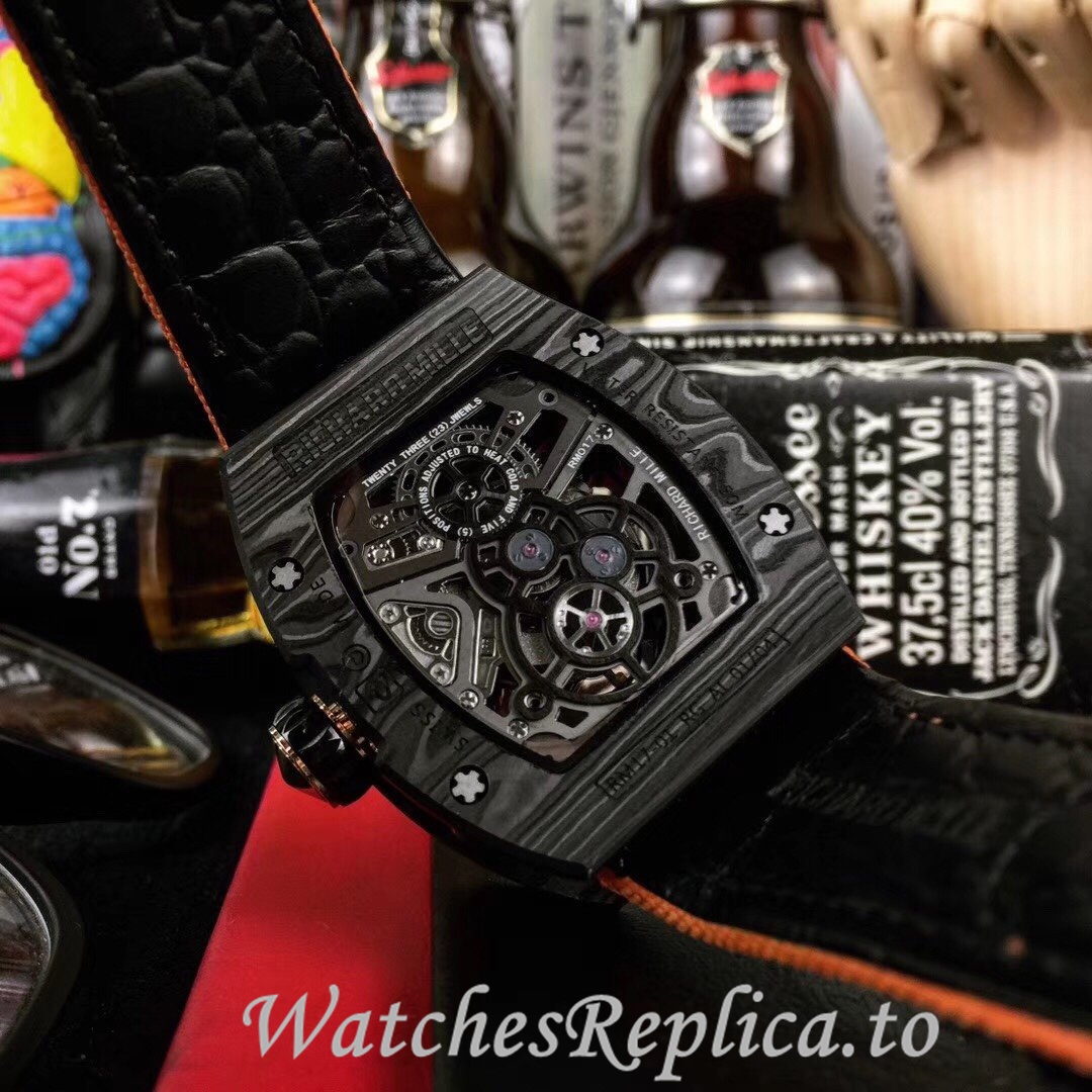 Richard Mille Replica RM17-01 Canvas strap 50MM - WatchesReplica.is