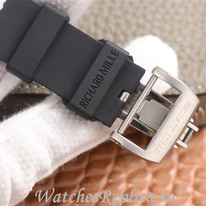 Richard Mille Replica RM52-01 Rubber strap 50MM - WatchesReplica.is