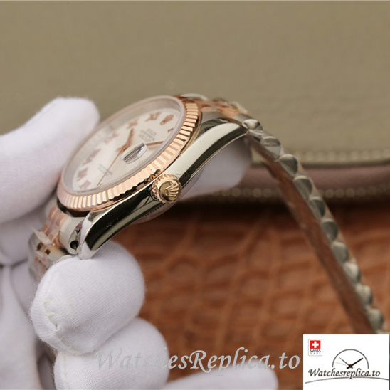 Swiss Rolex Datejust Replica 116231-0084 Stainless steel strap 36MM - WatchesReplica.is