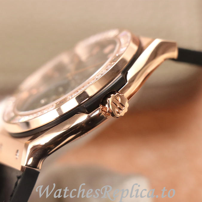 Hublot Replica Classic Fusion Series Leather strap 45MM - WatchesReplica.is