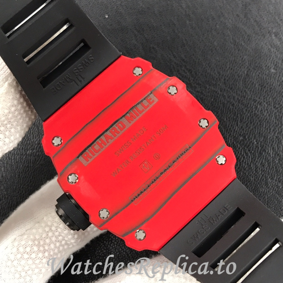 Richard Mille Replica RM12-01 Rubber strap 50MM - WatchesReplica.is