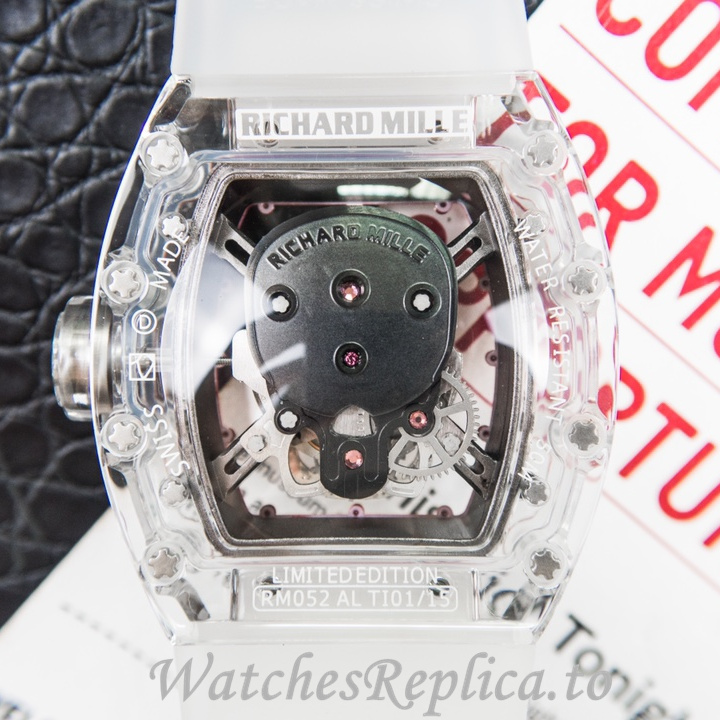 Richard Mille Replica RM052 Rubber strap 50MM - WatchesReplica.is