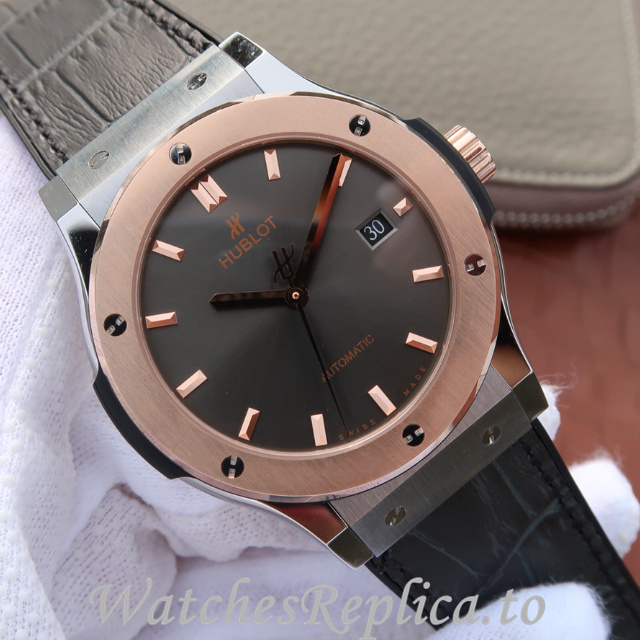 Hublot Replica 511.NX.1170.LR Leather strap 45MM - WatchesReplica.is