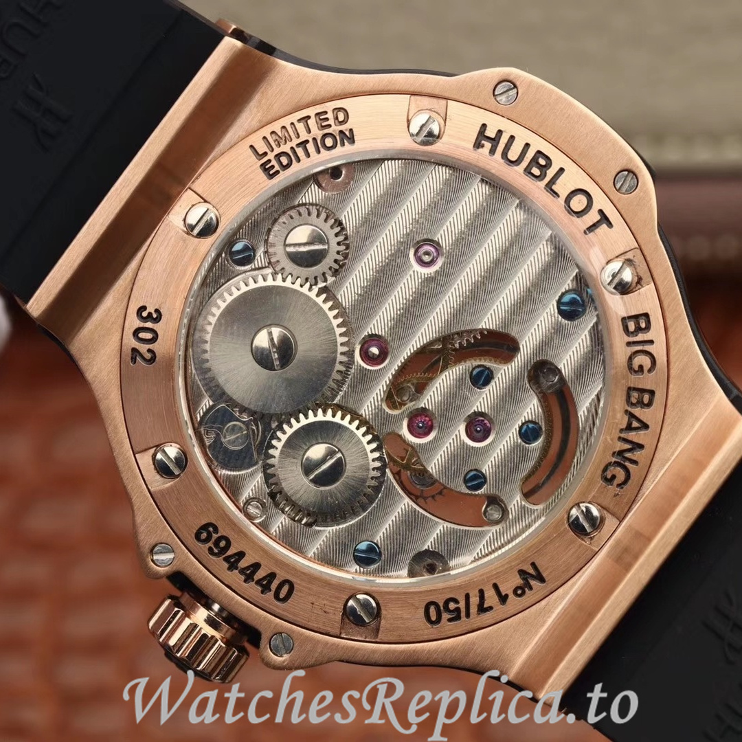 Hublot Replica Big Bang Rubber strap 44MM - WatchesReplica.is