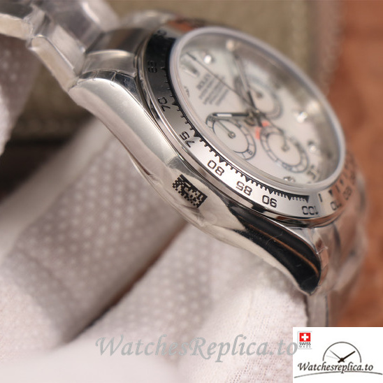 Swiss Rolex Daytona Replica 116509 Stainless steel strap 40MM - WatchesReplica.is