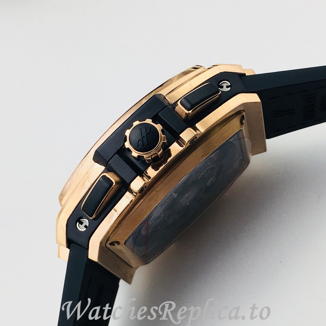 Hublot Replica SPIRIT OF BIG BANG Leather strap 42MM - WatchesReplica.is