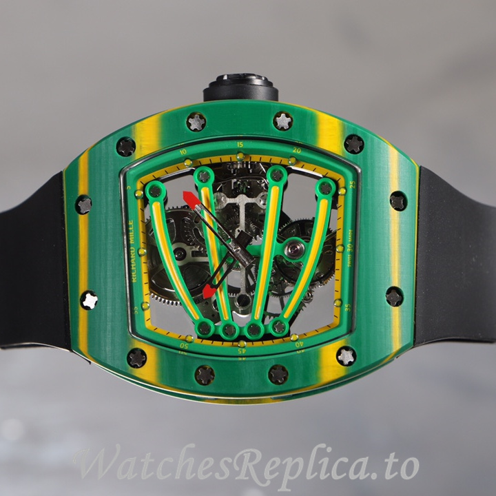 Richard Mille Replica RM59-01 Rubber strap 51MM - WatchesReplica.is