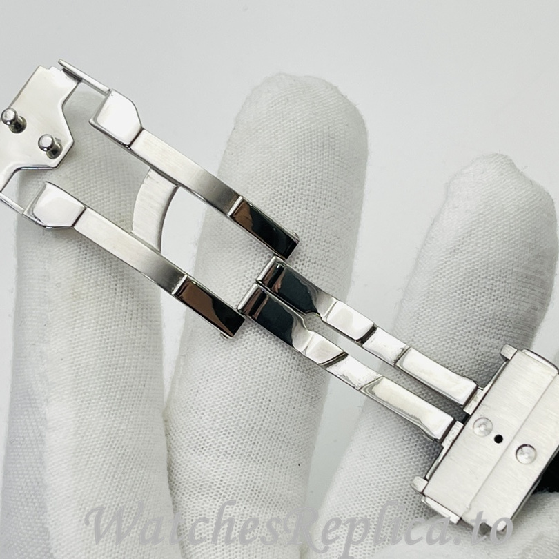 Hublot Replica Big Bang Sang Bleu Leather strap 42MM - WatchesReplica.is