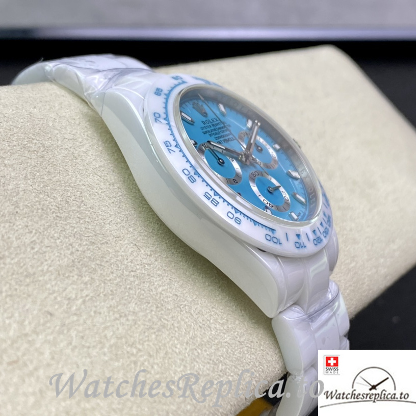 Swiss Rolex Daytona Replica Ceramics strap 40MM - WatchesReplica.is