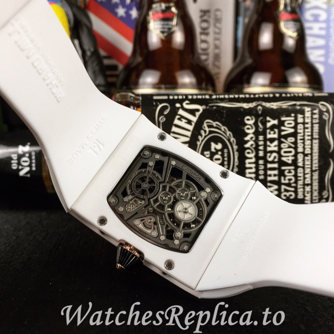 Richard Mille Replica RM016 Rubber strap 50MM - WatchesReplica.is