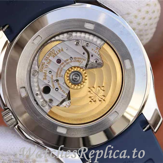 Patek Philippe Replica Aquanaut Rubber strap 42MM - WatchesReplica.is