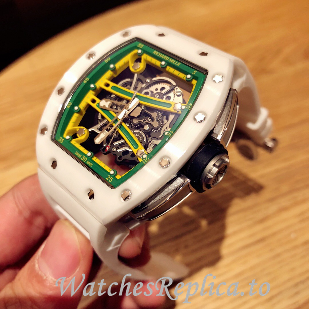Richard Mille Replica RM61-01 Rubber strap 50MM - WatchesReplica.is