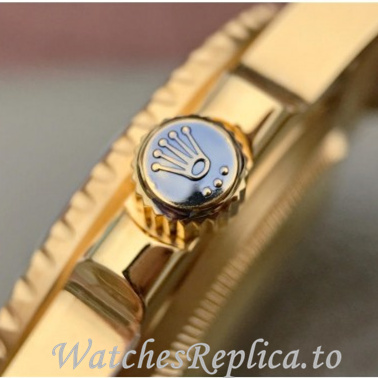 Swiss Rolex Submariner Replica 126618LN Yellow Gold strap 40MM - WatchesReplica.is