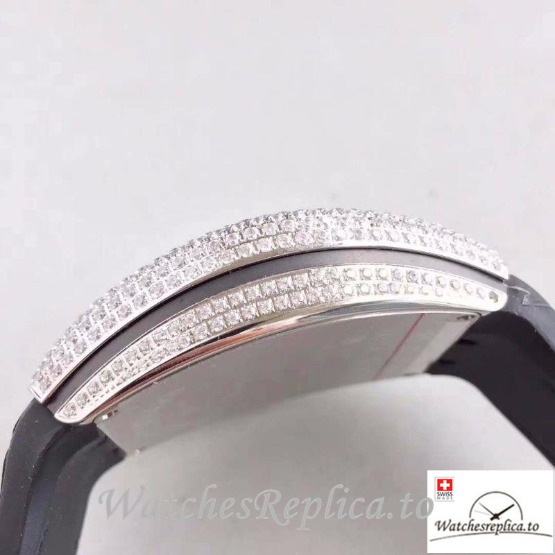 Swiss Franck Muller Replica 8880 SC DT 001 Black Strap 42MMx 46.5MM x 16MM - WatchesReplica.is