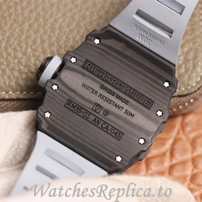 Richard Mille Replica RM035-01 Rubber strap 50MM - WatchesReplica.is